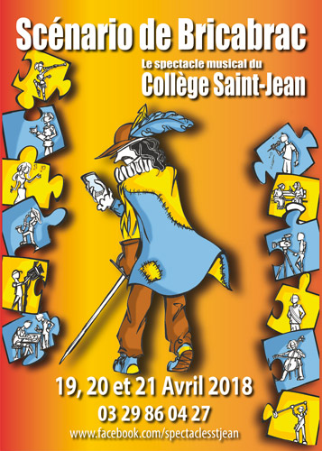 Scénario de Bricabrac spectacle collège Saint Jean