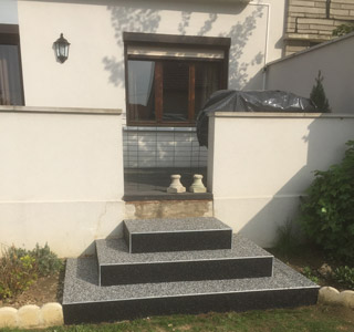 Tapis de marbre extérieur escalier Meuse , Moselle et Haute Marne