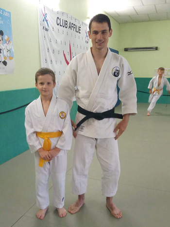 Entraîneur du Judo Club de Belleville sur Meuse