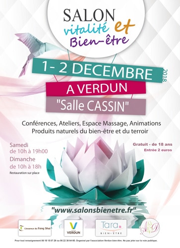 Affiche Salon bien-être Verdun en Meuse