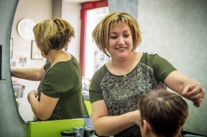 Angélique Rodrigues, gérante du salon D'Ici et d'Ailleurs d'Etain.