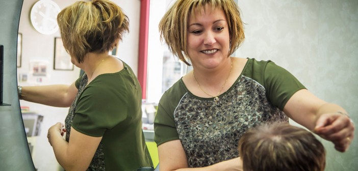 Angélique Rodrigues, gérante du salon D'Ici et d'Ailleurs d'Etain.