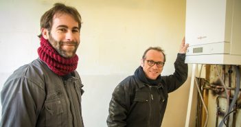 Jérémie Ory (à gauche) et Lionel Boulay (forcément à droite) unissent leurs compétences pour s'attaquer à des chantiers de plus grande envergure.