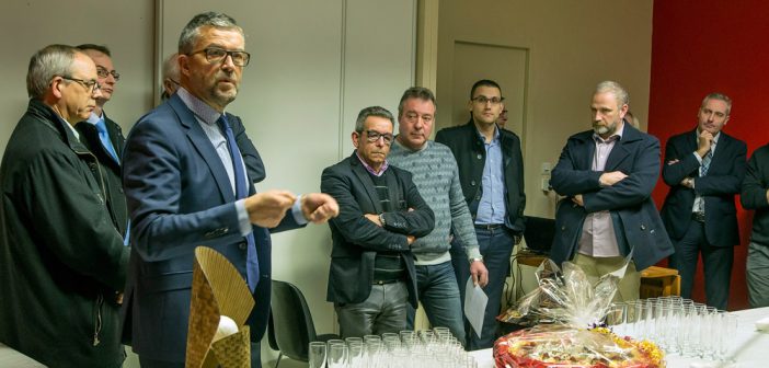 Bertrand Pancher à la remise de prix EDF RBC