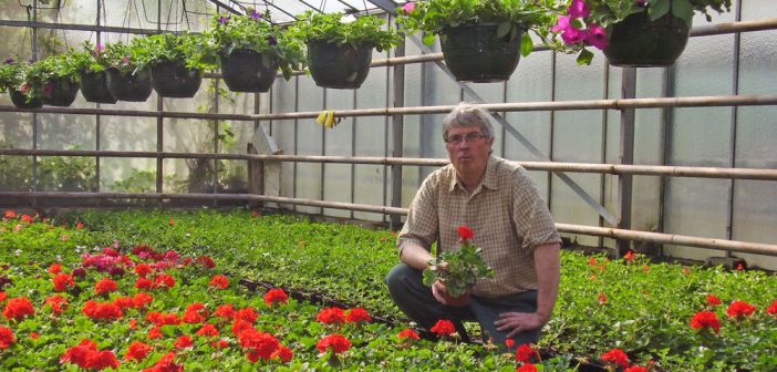 Jean Claude Charton fête les 70 ans d'Eden Flor