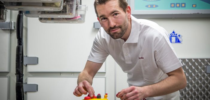 Yannick Grisvard pâtissier pour les boulangeries Renaud