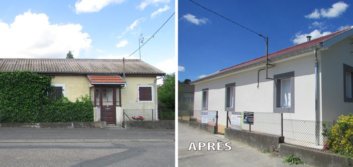 rénovation d’un logement communal à Dompcevrin