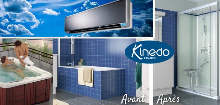 Climatisation, SPA, et douche Kindeo chez Obert à Verdun