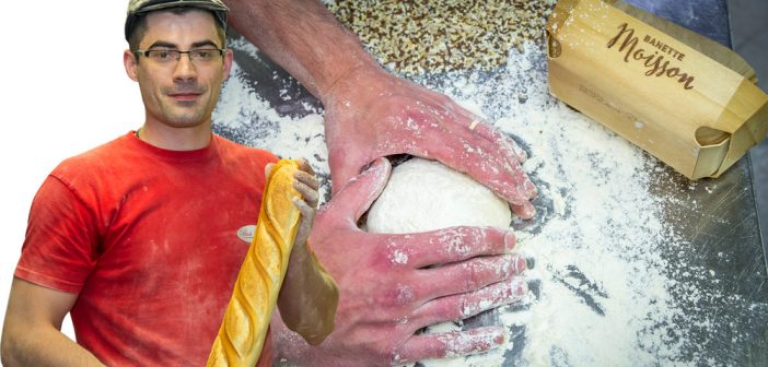 Stephen Labois, boulanger chez Renaud.