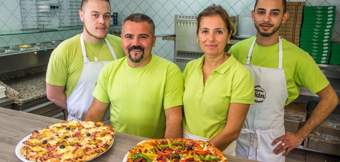L'équipe d'Ekin Pizza à Thierville sur Meuse
