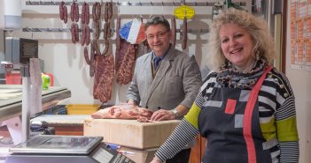 Joel et Marie Odile Larminy boucher à Verdun en Meuse