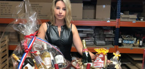 Charlène Claude prépare vos paniers gourmands