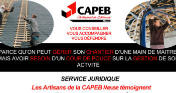 service juridique Capeb Meuse