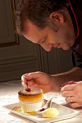 Cuisine gastronomique au chateau des Monthairons en Meuse