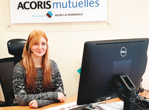 Lorène vous accueille chez Acoris Mutuelles VERDUN