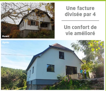 Exemple rénovation énergétique sud Meuse