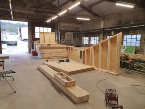 Atelier de construction ossature bois à Bar le Duc en meuse