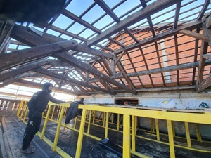 Chantier du Théâtre des Bleus de Bar