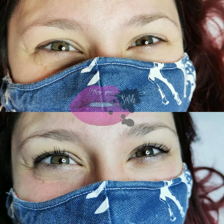 Rehaussement de cils et teinture sourcils 768x768