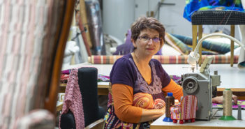 Valérie Torghele, tapissière à Bar le Duc en Meuse