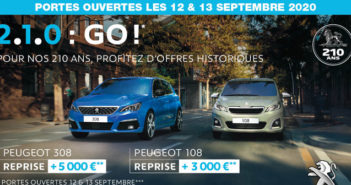 Peugeot : Portes ouvertes septembre 2020 à Belleville sur Meuse