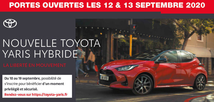 Portes ouvertes septembre 2020 Toyota Belleville