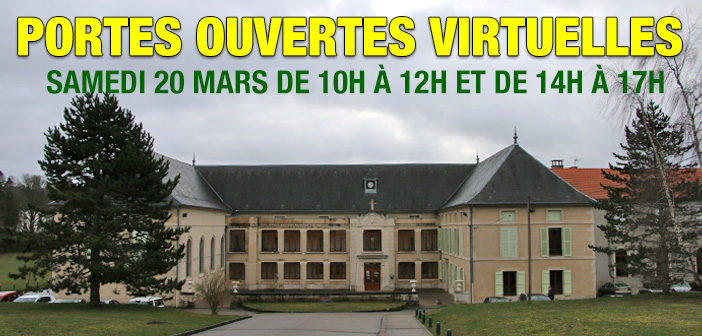 Portes ouvertes 2021 collège Saint Jean de Verdun