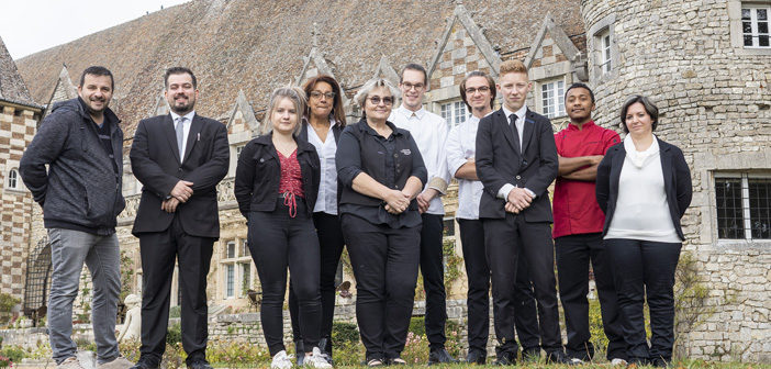 Equipe du Restaurant du Château d'Hattonchâtel en Meuse