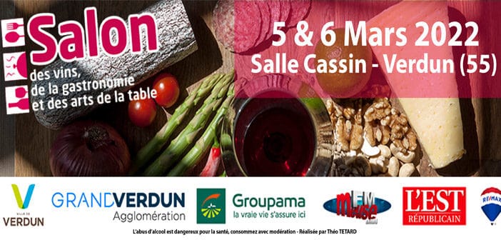 Salon de la Gastronomie, des vins et des arts de la table 2022 à Verdun