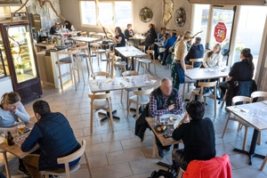 Intérieur du restaurant