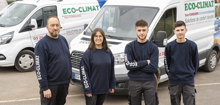 Equipe Eco-climat climatisation et pompes à chaleur