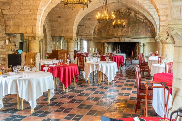 Salle de Restaurant du Château d'Hattonchatel