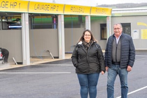 Gérants de la station de lavage Autobulle de Verdun