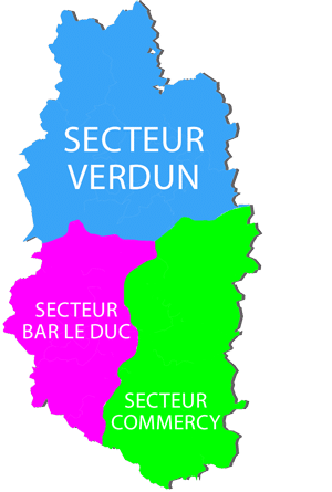 Secteurs O2 Meuse