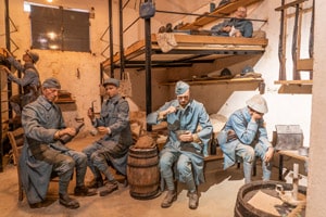 Chambre du Fort de la Falouse en Meuse