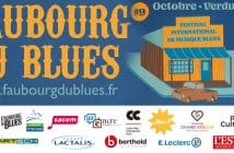 Affiche du Faubourg du Blues, festival de blues à Verdun
