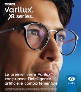 Verres progressifs Varilux XR series disponibles à bar le duc