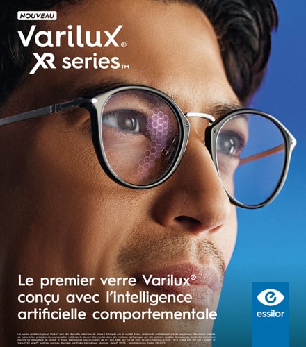 Verres progressifs Varilux XR series  disponibles à bar le duc