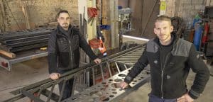 Loïc Lemay et Arthur Jacquot, Métalliers Hemisfer