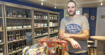 Etagères à bières à Verdun