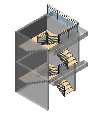 Plan escaliers
