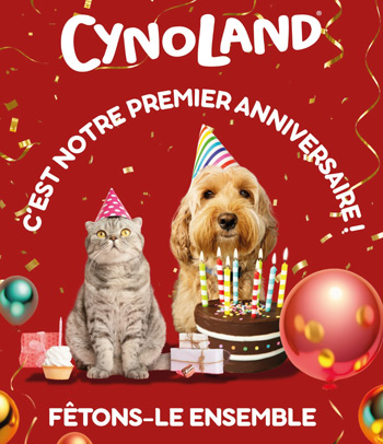 Anniversaire, 1 an Cynoland Verdun