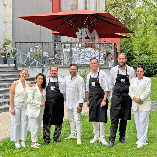 Equipe, restaurant le Mess des Officiers à Verdun