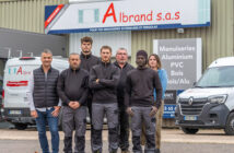 Equipe de la menuiserie Albrand de Belleville sur Meuse
