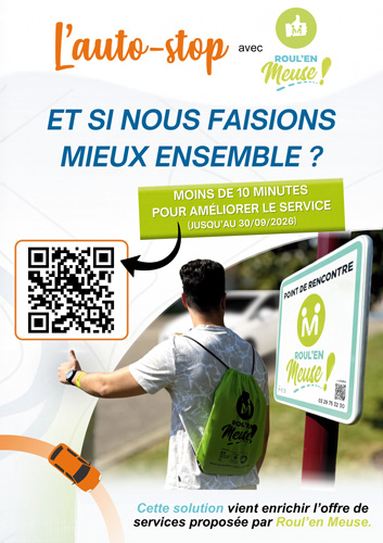 Auto stop en Meuse